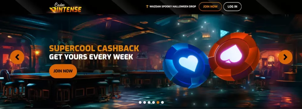 Intense Casino – 750 % Willkommensbonus und 100 Freispiele für neue Spieler in Deutschland