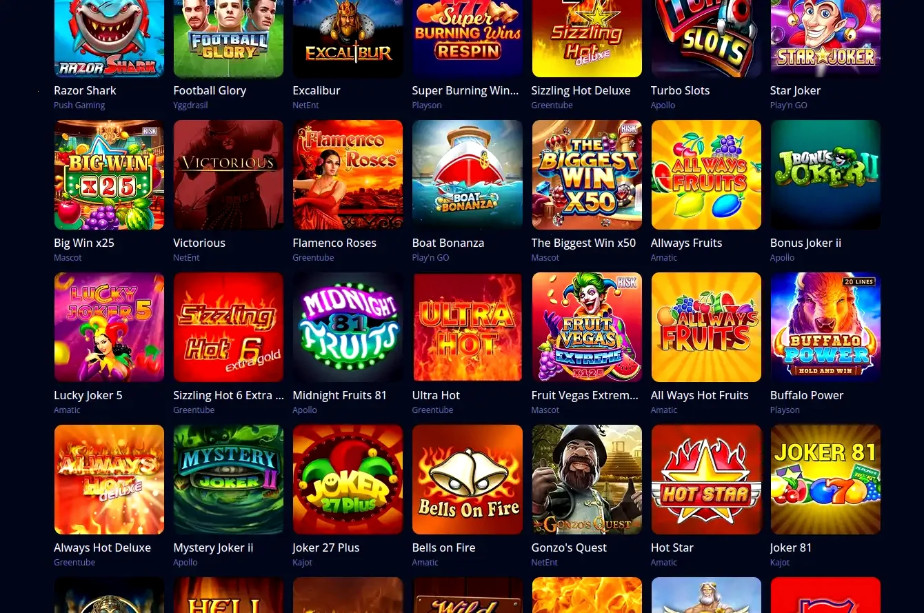 Intense Casino Bonus-Angebote und Spielauswahl 2026